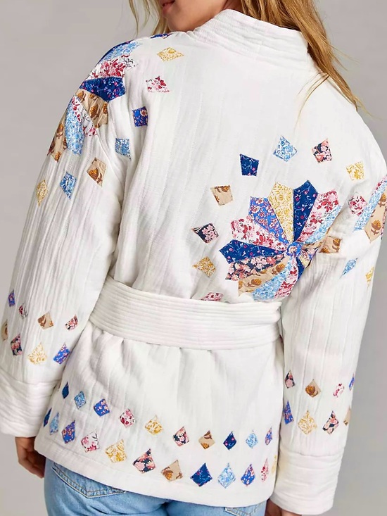 Anthropologie Jackets & Blazers - ❗️CLEARANCE❗️Anthropologie patchwork quilted cotton